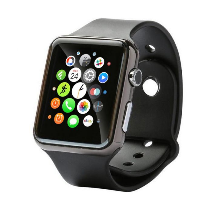 G-Tab W-101 Hero Smartwatch Sim Supported Silicone Band Multi